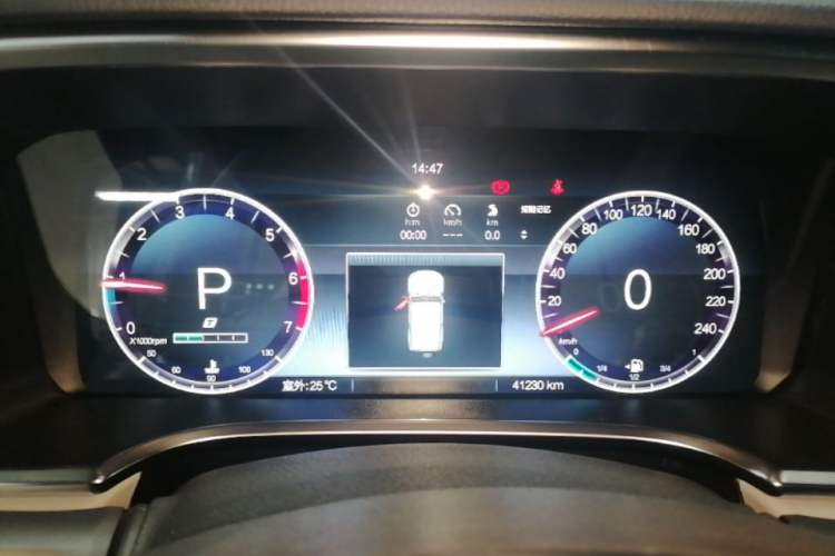 Used BAIC Off-Road BJ40 2023 2.0T Automatic Four-Wheel Drive Urban Hunter Edition Chivalrous Type Instrument Cluster