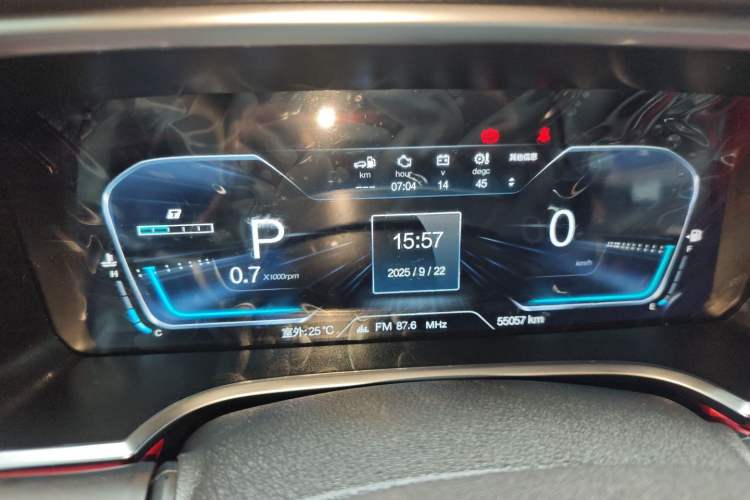 Used BAIC Off-Road BJ40 2023 2.0T Automatic Four-Wheel Drive Urban Hunter Edition Chivalrous Type Instrument Cluster