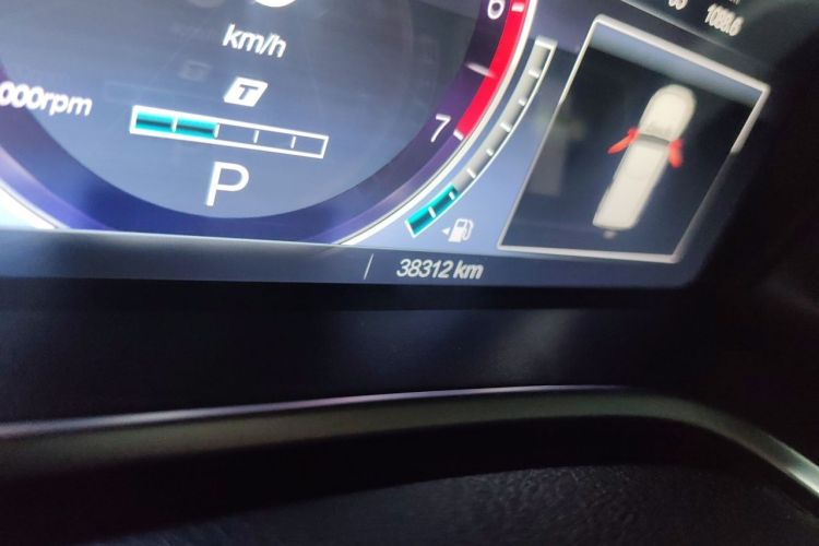 Used BAIC Off-Road BJ40 2023 2.0T Automatic Four-Wheel Drive Urban Hunter Edition Chivalrous Type Odometer Close Up