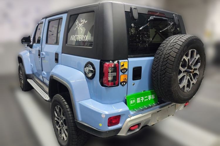 Used BAIC Off-Road BJ40 2023 2.0T Automatic Four-Wheel Drive Urban Hunter Edition Chivalrous Type Rear Left 45 Deg
