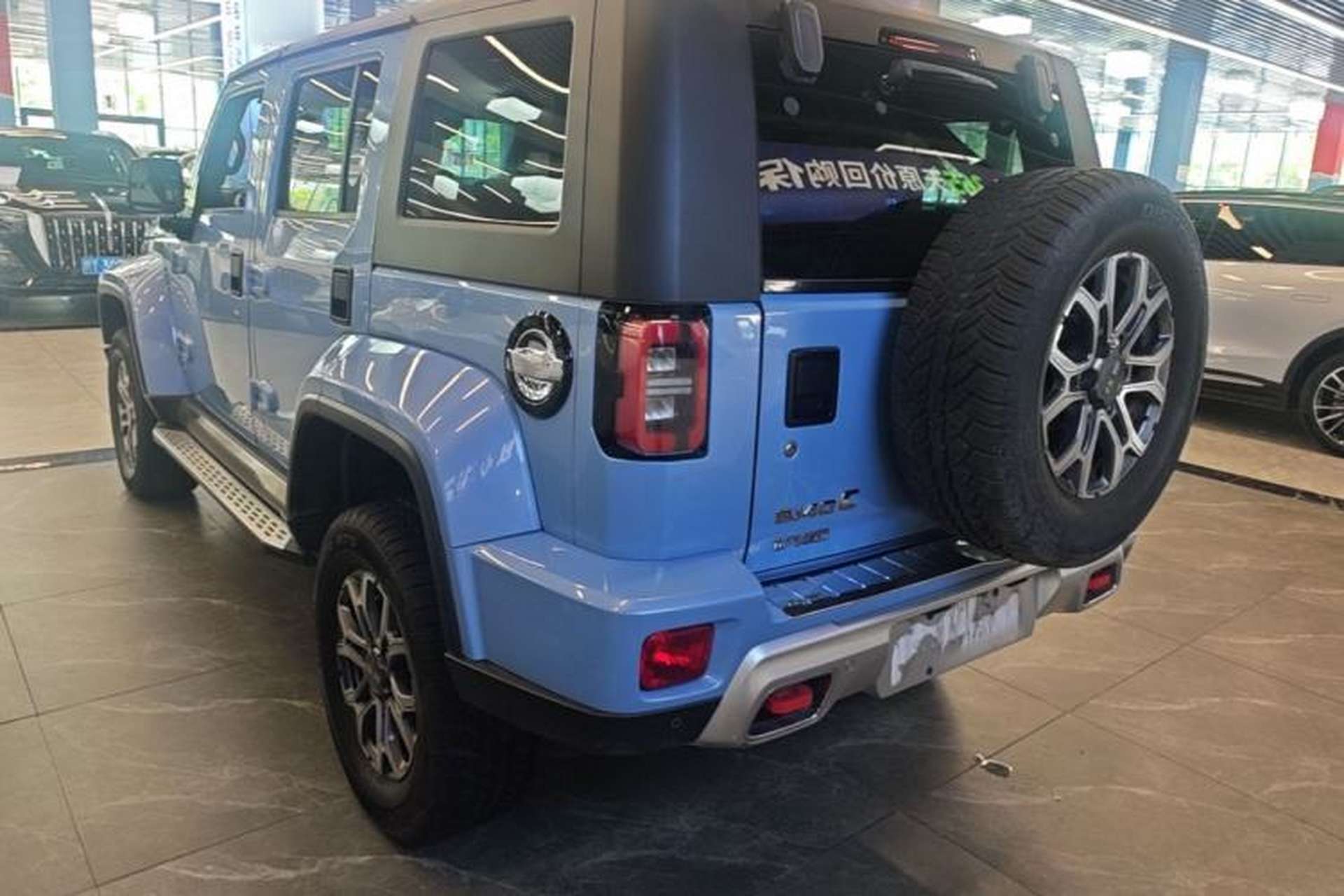 Used BAIC Off-Road BJ40 2023 2.0T Automatic Four-Wheel Drive Urban Hunter Edition Chivalrous Type Rear Left 45 Deg
