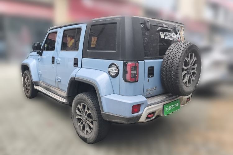 Used BAIC Off-Road BJ40 2023 2.0T Automatic Four-Wheel Drive Urban Hunter Edition Chivalrous Type Rear Left 45 Deg