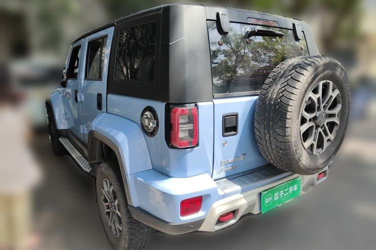 Used BAIC Off-Road BJ40 2023 2.0T Automatic Four-Wheel Drive Urban Hunter Edition Chivalrous Type Rear Left 45 Deg