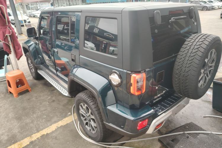 Used BAIC Off-Road BJ40 2023 2.0T Automatic Four-Wheel Drive Urban Hunter Edition Chivalrous Type Rear Left 45 Deg
