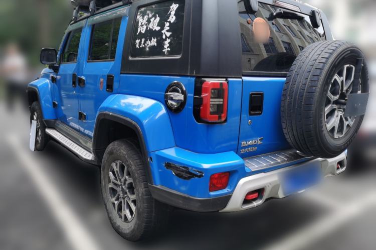 Used BAIC Off-Road BJ40 2023 2.0T Automatic Four-Wheel Drive Urban Hunter Edition Chivalrous Type Rear Left 45 Deg