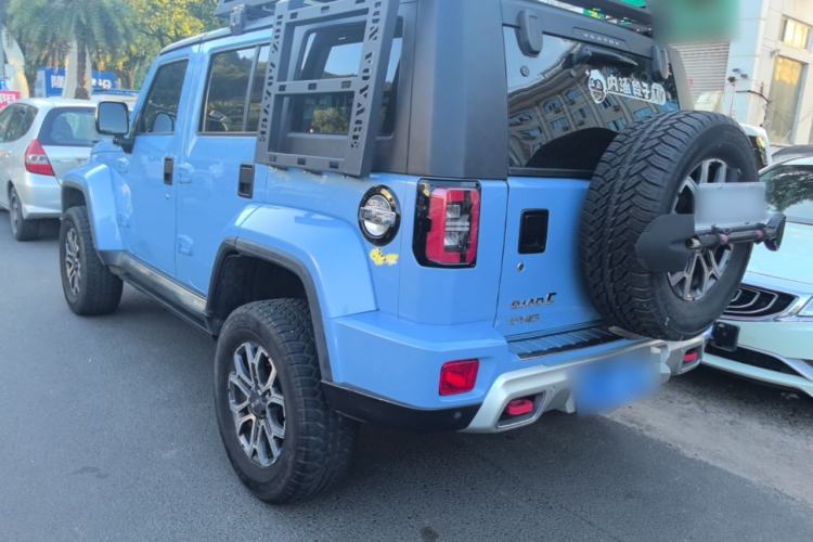 Used BAIC Off-Road BJ40 2023 2.0T Automatic Four-Wheel Drive Urban Hunter Edition Chivalrous Type Rear Left 45 Deg