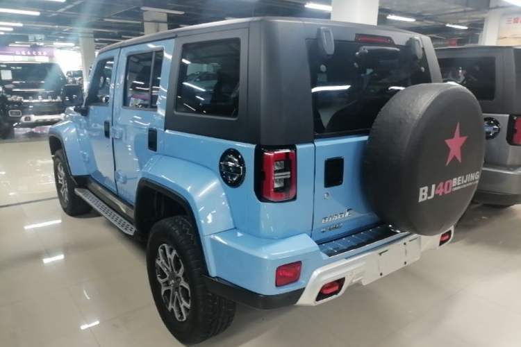 Used BAIC Off-Road BJ40 2023 2.0T Automatic Four-Wheel Drive Urban Hunter Edition Chivalrous Type Rear Left 45 Deg