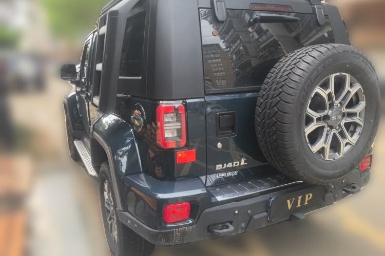 Used BAIC Off-Road BJ40 2023 2.0T Automatic Four-Wheel Drive Urban Hunter Edition Chivalrous Type Rear Left 45 Deg
