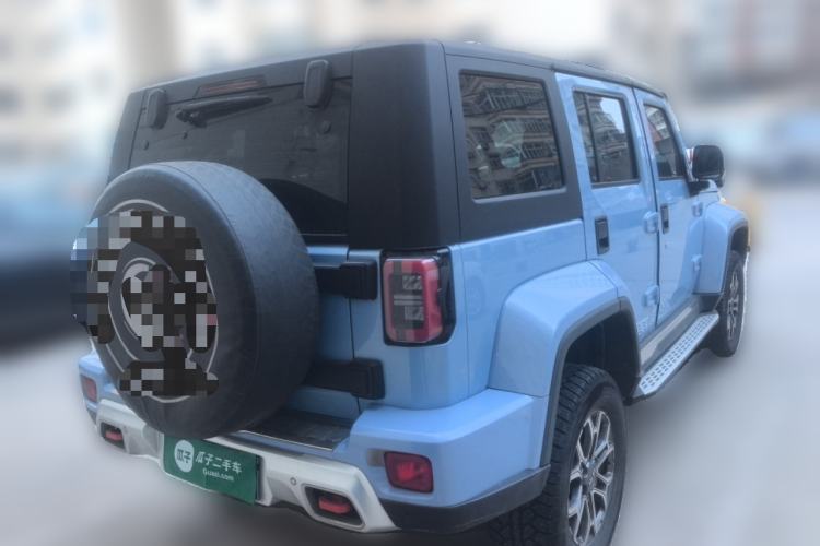 Used BAIC Off-Road BJ40 2023 2.0T Automatic Four-Wheel Drive Urban Hunter Edition Chivalrous Type Rear Right 45 Deg