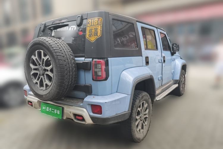 Used BAIC Off-Road BJ40 2023 2.0T Automatic Four-Wheel Drive Urban Hunter Edition Chivalrous Type Rear Right 45 Deg