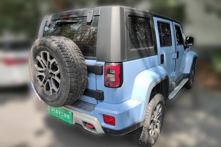 Used BAIC Off-Road BJ40 2023 2.0T Automatic Four-Wheel Drive Urban Hunter Edition Chivalrous Type Rear Right 45 Deg