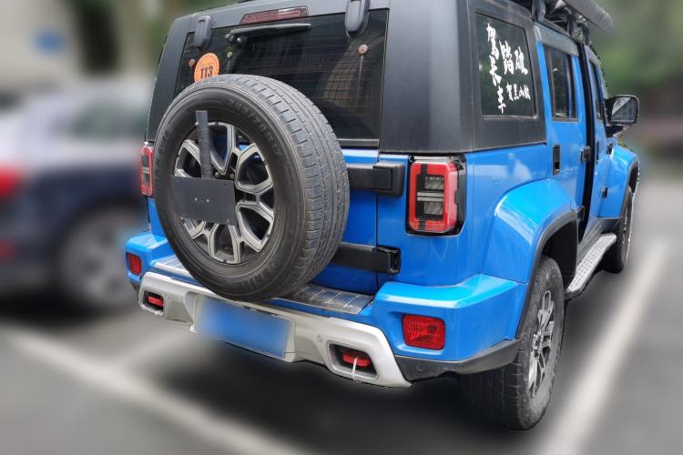 Used BAIC Off-Road BJ40 2023 2.0T Automatic Four-Wheel Drive Urban Hunter Edition Chivalrous Type Rear Right 45 Deg