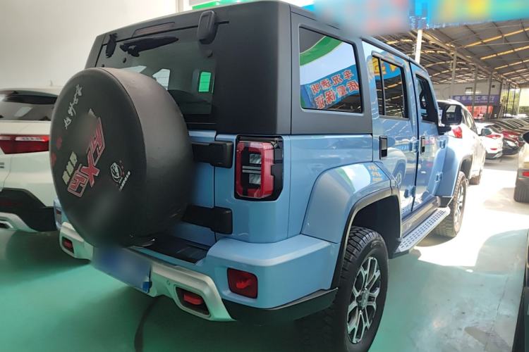 Used BAIC Off-Road BJ40 2023 2.0T Automatic Four-Wheel Drive Urban Hunter Edition Chivalrous Type Rear Right 45 Deg