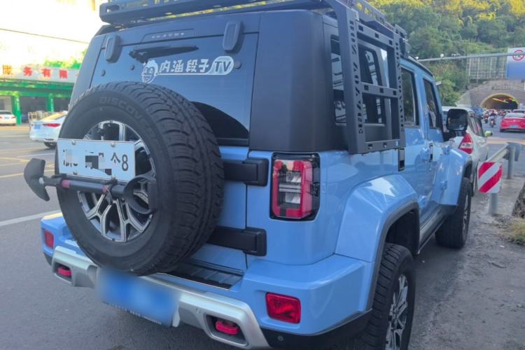 Used BAIC Off-Road BJ40 2023 2.0T Automatic Four-Wheel Drive Urban Hunter Edition Chivalrous Type Rear Right 45 Deg