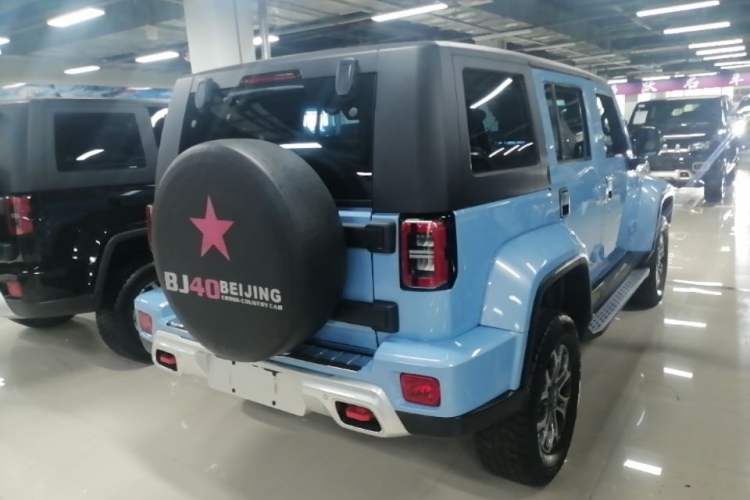 Used BAIC Off-Road BJ40 2023 2.0T Automatic Four-Wheel Drive Urban Hunter Edition Chivalrous Type Rear Right 45 Deg