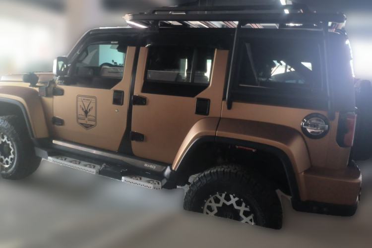 Used BAIC Off-Road BJ40 2023 2.0D Automatic Four-Wheel Drive Blade Hero Edition Adventurer Type Rear Left 45 Deg