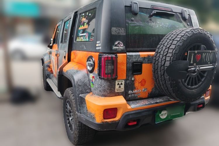 Used BAIC Off-Road BJ40 2023 2.0T Automatic Four-Wheel Drive Ring of the Tower Champion Edition Rear Left 45 Deg