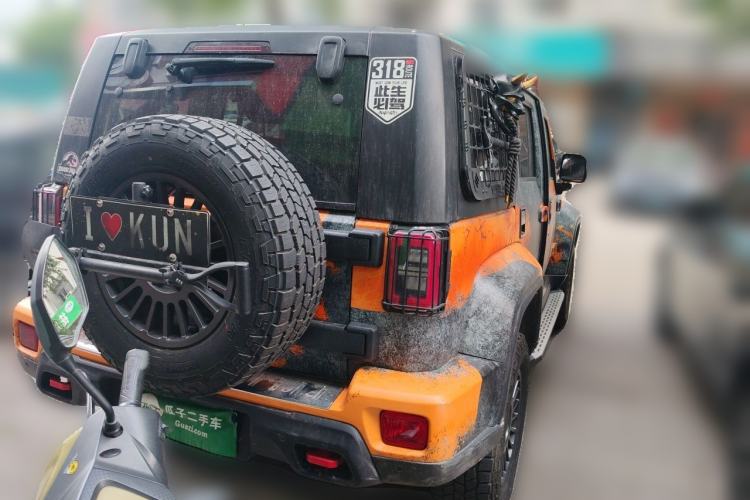Used BAIC Off-Road BJ40 2023 2.0T Automatic Four-Wheel Drive Ring of the Tower Champion Edition Rear Right 45 Deg
