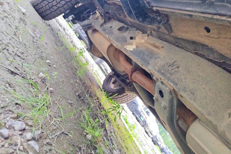 Used BAIC Off-Road BJ40 2023 2.0T Automatic Four-Wheel Drive Ring of the Tower Champion Edition Chassis Front Right