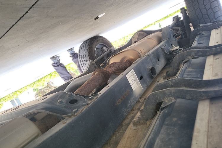 Used BAIC Off-Road BJ40 2023 2.0T Automatic Four-Wheel Drive Ring of the Tower Champion Edition Chassis Front Right