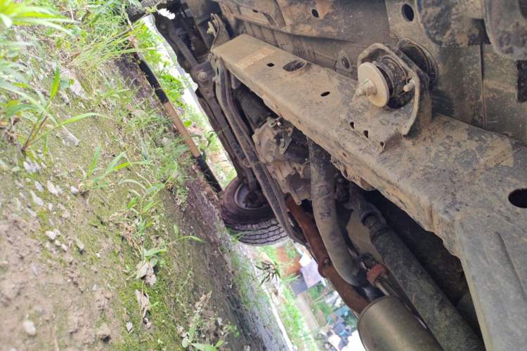 Used BAIC Off-Road BJ40 2023 2.0T Automatic Four-Wheel Drive Ring of the Tower Champion Edition Chassis Rear Left