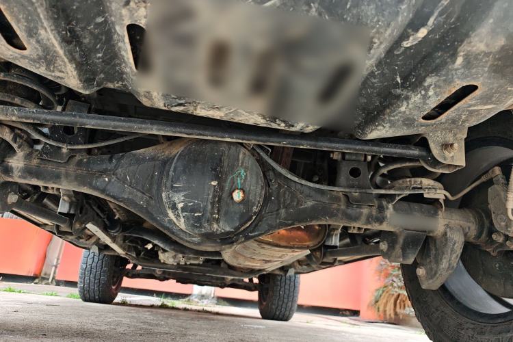 Used BAIC Off-Road BJ40 2023 2.0T Automatic Four-Wheel Drive Ring of the Tower Champion Edition Chassis Rear