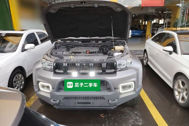 Used BAIC Off-Road BJ40 2023 2.0T Automatic Four-Wheel Drive Ring of the Tower Champion Edition Engine Bay