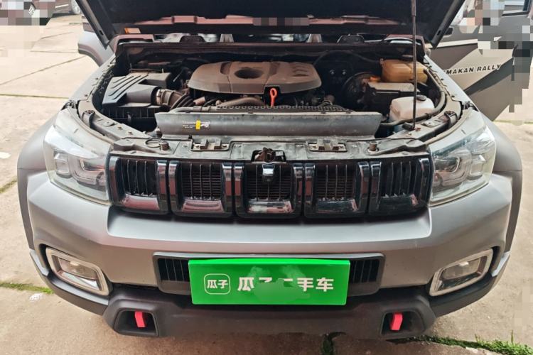 Used BAIC Off-Road BJ40 2023 2.0T Automatic Four-Wheel Drive Ring of the Tower Champion Edition Engine Bay