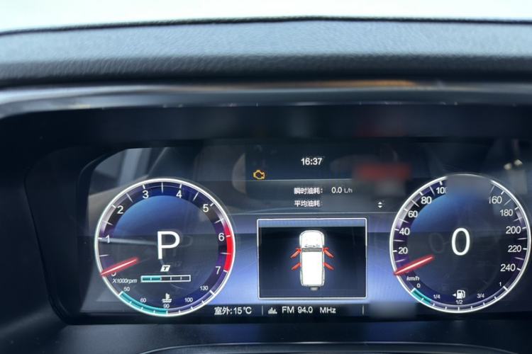 Used BAIC Off-Road BJ40 2023 2.0T Automatic Four-Wheel Drive Ring of the Tower Champion Edition Instrument Cluster
