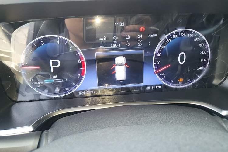 Used BAIC Off-Road BJ40 2023 2.0T Automatic Four-Wheel Drive Ring of the Tower Champion Edition Instrument Cluster
