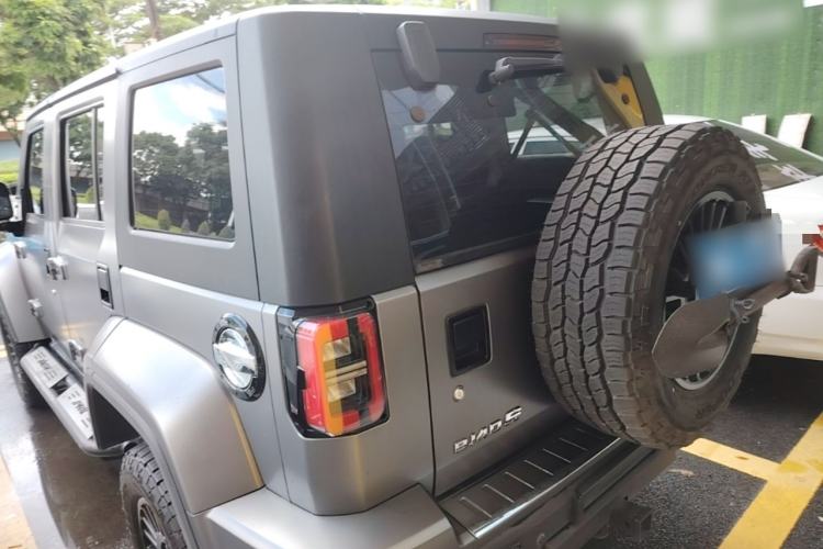 Used BAIC Off-Road BJ40 2023 2.0T Automatic Four-Wheel Drive Ring of the Tower Champion Edition Rear
