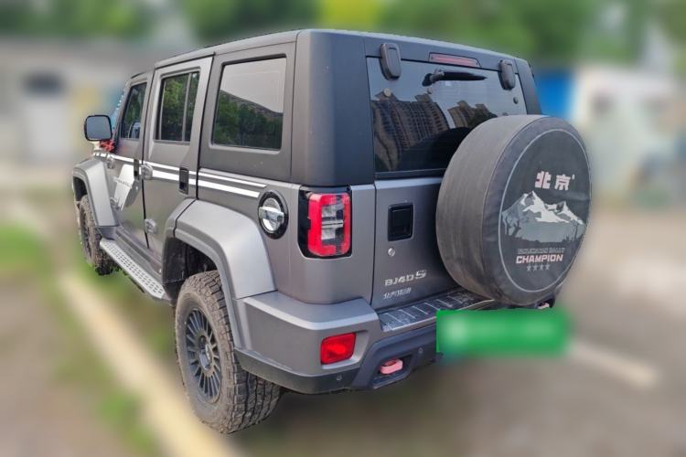 Used BAIC Off-Road BJ40 2023 2.0T Automatic Four-Wheel Drive Ring of the Tower Champion Edition Rear Left 45 Deg