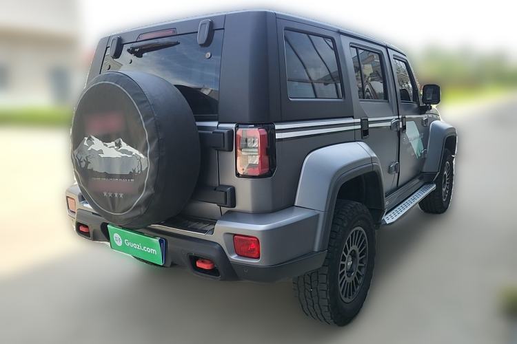 Used BAIC Off-Road BJ40 2023 2.0T Automatic Four-Wheel Drive Ring of the Tower Champion Edition Rear Right 45 Deg