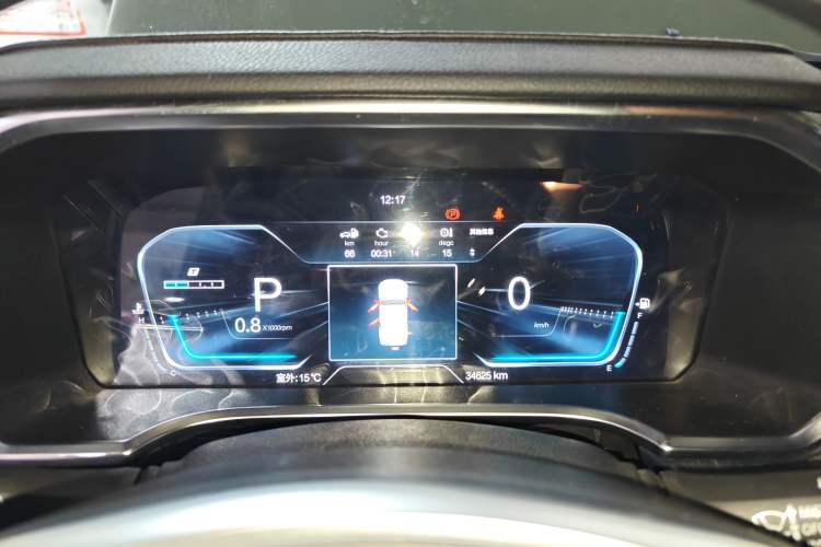 Used BAIC Off-Road BJ40 2023 2.0D Automatic Four-Wheel Drive Blade Hero Edition Adventurer Type (with Front and Rear Electronic Locks) Instrument Cluster