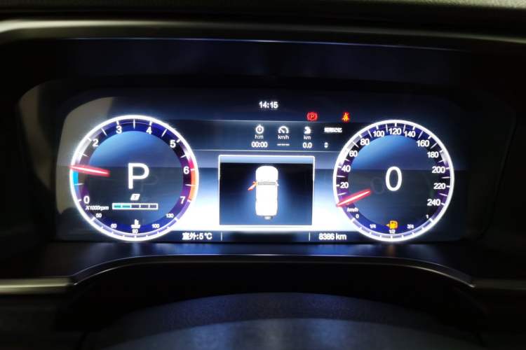 Used BAIC Off-Road BJ40 2023 2.0T Automatic Four-Wheel Drive Urban Hunter Edition Chivalrous Type Instrument Cluster