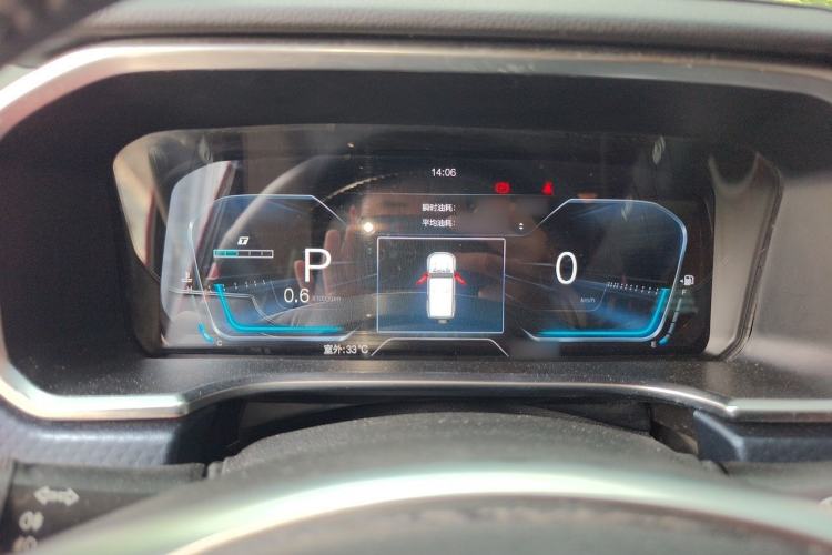 Used BAIC Off-Road BJ40 2023 2.0D Automatic Four-Wheel Drive Blade Hero Edition Adventurer Type Instrument Cluster
