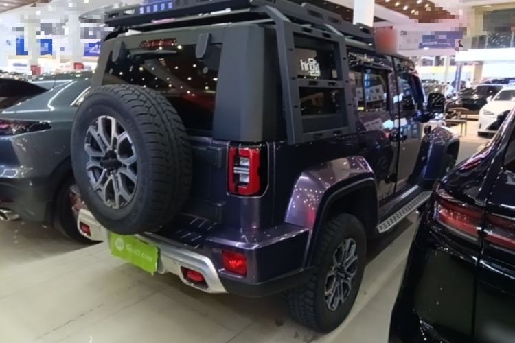 Used BAIC Off-Road BJ40 2023 2.0T Automatic Four-Wheel Drive Urban Hunter Edition Chivalrous Type Rear Right 45 Deg