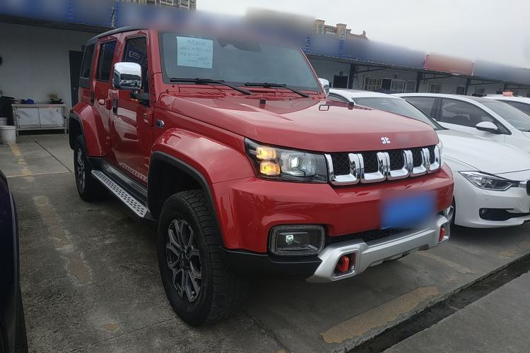 Used BAIC Off-Road BJ40 2023 2.0T Automatic Four-Wheel Drive Urban Hunter Edition Chivalrous Type Front Right 45 Deg
