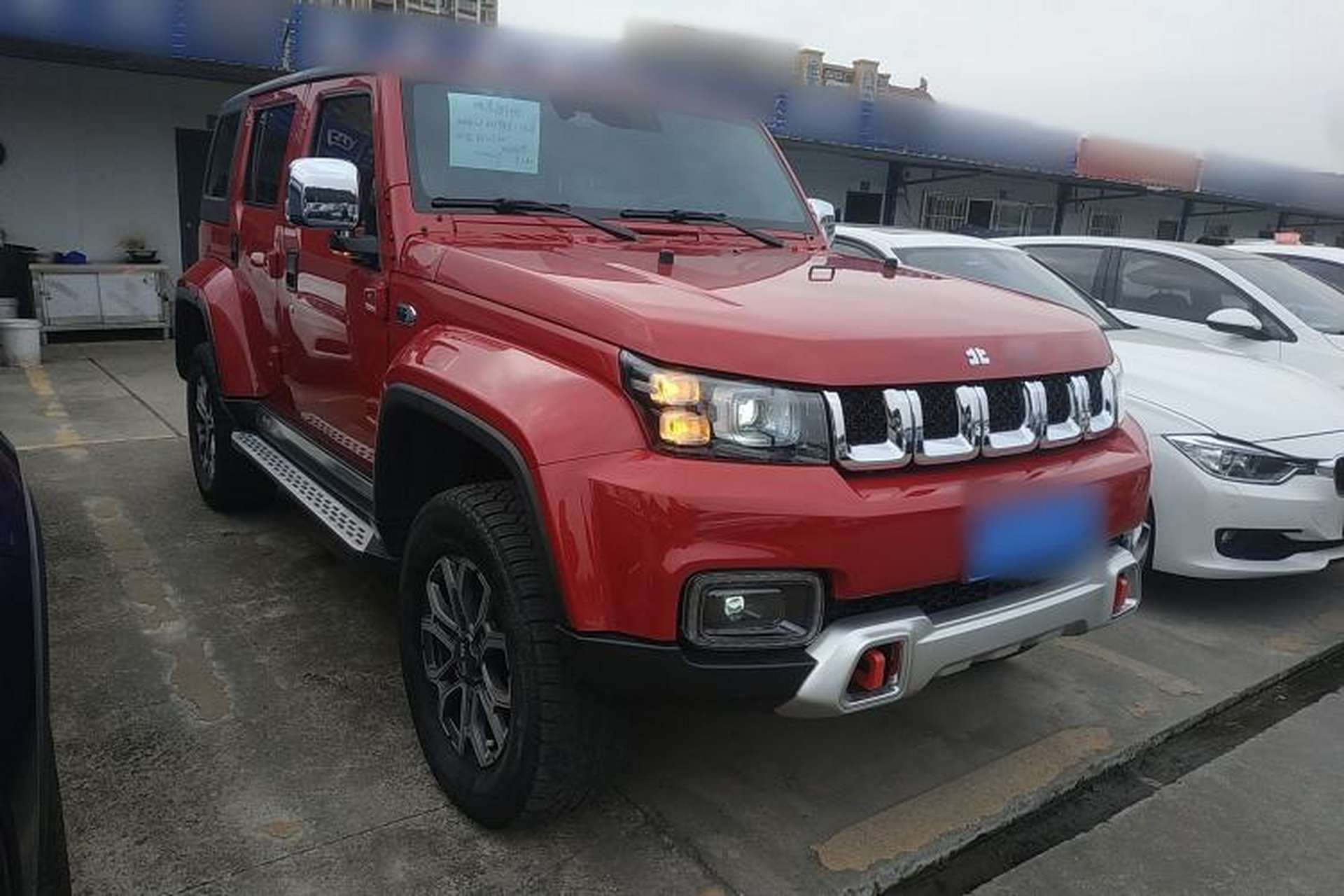 Used BAIC Off-Road BJ40 2023 2.0T Automatic Four-Wheel Drive Urban Hunter Edition Chivalrous Type Front Right 45 Deg