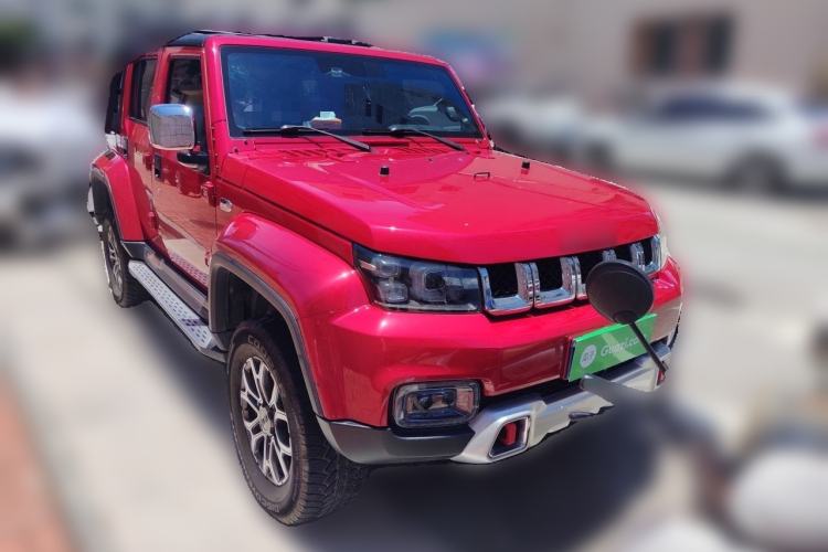 Used BAIC Off-Road BJ40 2023 2.0T Automatic Four-Wheel Drive Urban Hunter Edition Chivalrous Type Front Right 45 Deg