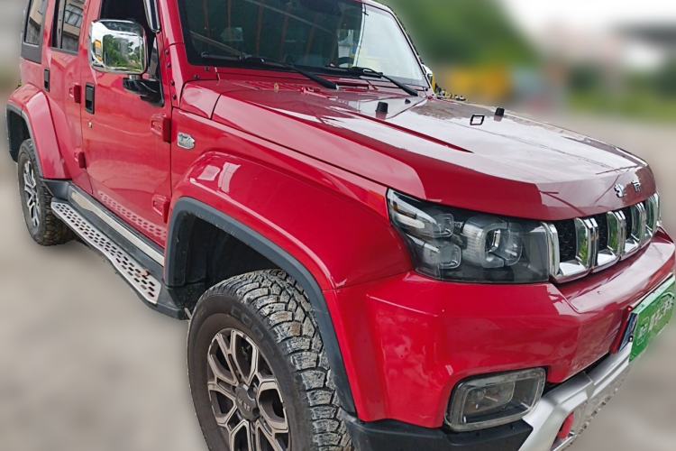 Used BAIC Off-Road BJ40 2023 2.0T Automatic Four-Wheel Drive Urban Hunter Edition Chivalrous Type Front Right 45 Deg