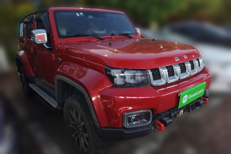 Used BAIC Off-Road BJ40 2023 2.0T Automatic Four-Wheel Drive Urban Hunter Edition Chivalrous Type Front Right 45 Deg