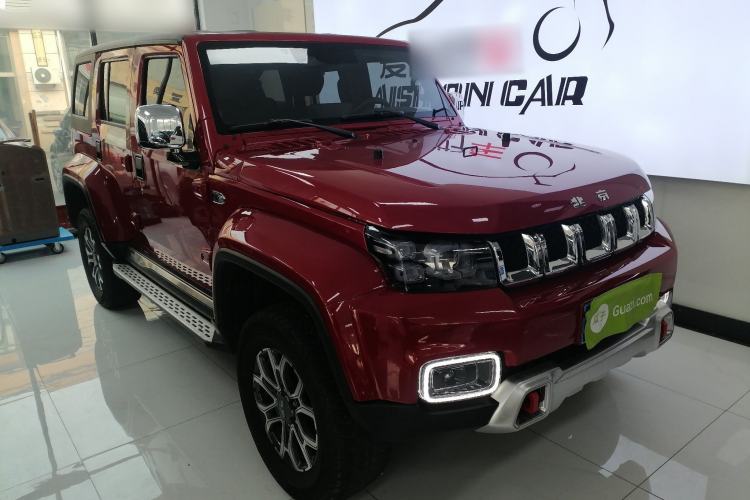 Used BAIC Off-Road BJ40 2023 2.0T Automatic Four-Wheel Drive Urban Hunter Edition Chivalrous Type Front Right 45 Deg