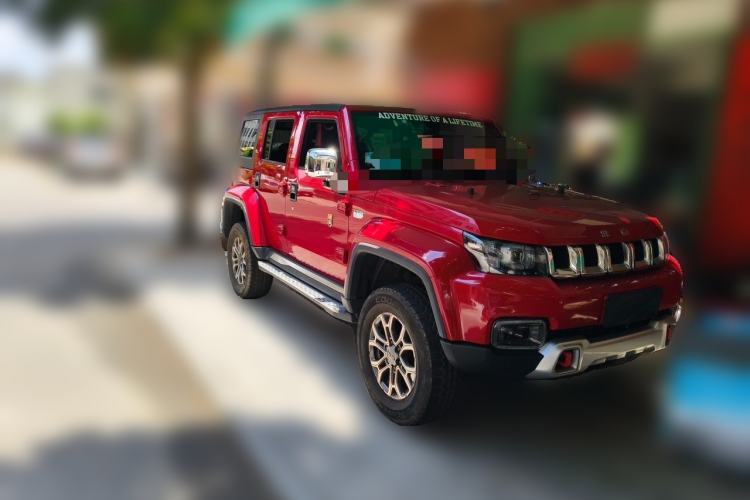 Used BAIC Off-Road BJ40 2023 2.0T Automatic Four-Wheel Drive Urban Hunter Edition Chivalrous Type Front Right 45 Deg