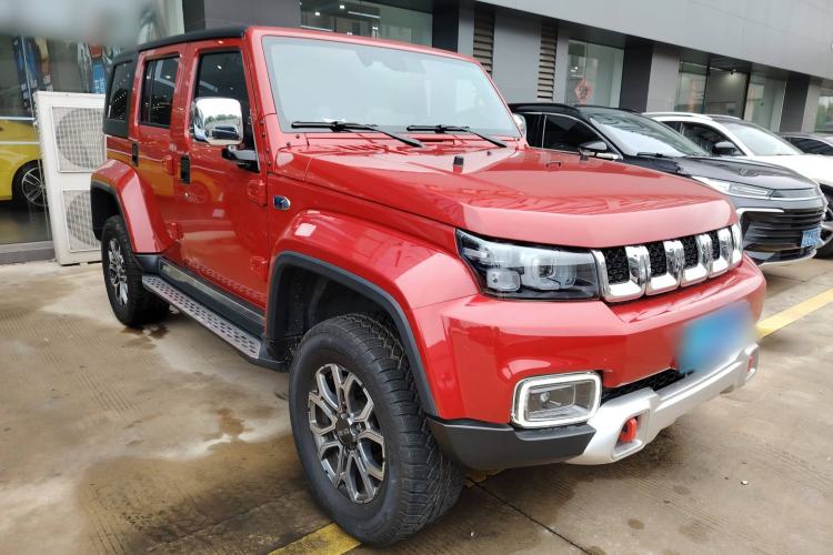 Used BAIC Off-Road BJ40 2023 2.0T Automatic Four-Wheel Drive Urban Hunter Edition Chivalrous Type Front Right 45 Deg