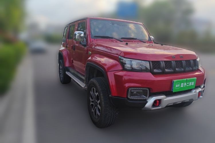 Used BAIC Off-Road BJ40 2023 2.0T Automatic Four-Wheel Drive Urban Hunter Edition Chivalrous Type Front Right 45 Deg