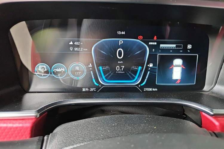 Used BAIC Off-Road BJ40 2023 2.0D Automatic Four-Wheel Drive Blade Hero Edition Adventurer Type Instrument Cluster