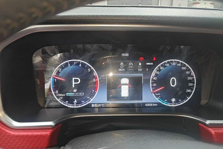 Used BAIC Off-Road BJ40 2023 2.0T Automatic Four-Wheel Drive Urban Hunter Edition Chivalrous Type Instrument Cluster