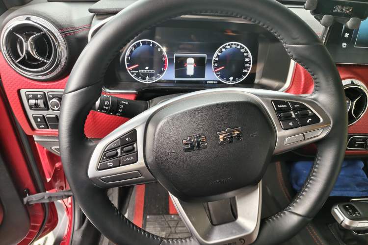Used BAIC Off-Road BJ40 2023 2.0T Automatic Four-Wheel Drive Urban Hunter Edition Chivalrous Type Instrument Cluster