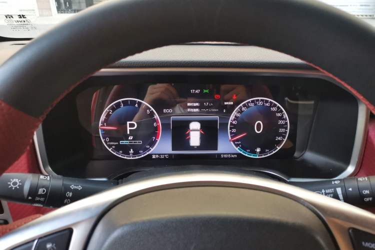 Used BAIC Off-Road BJ40 2023 2.0T Automatic Four-Wheel Drive Urban Hunter Edition Chivalrous Type Instrument Cluster